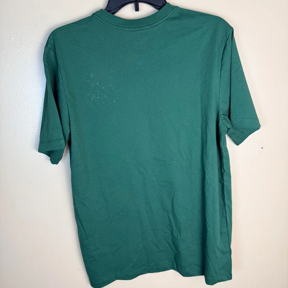 Nike Mens Basketball Graphic T-Shirt Green Short Sleeve DA0201-325 Size‎ M NWT